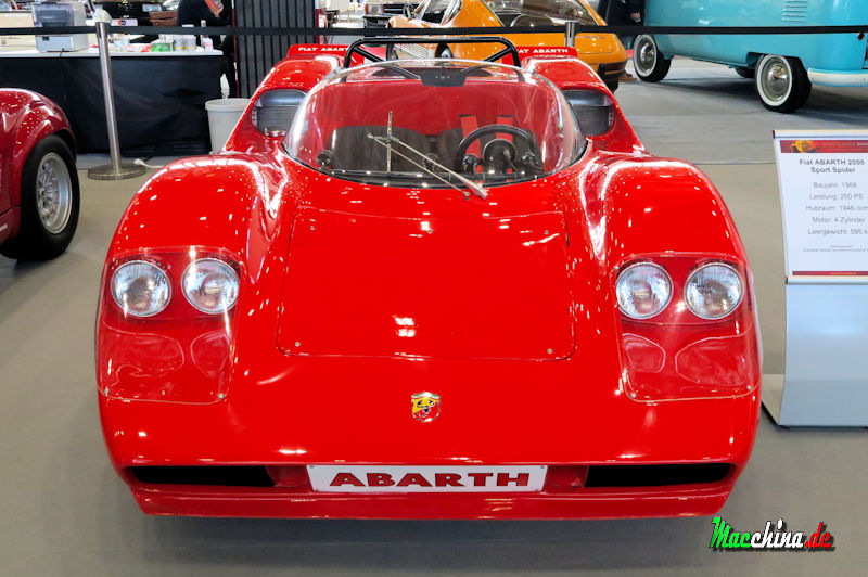 Abarth 2000 Sport Spider (SE10), Foto: Macchina.de