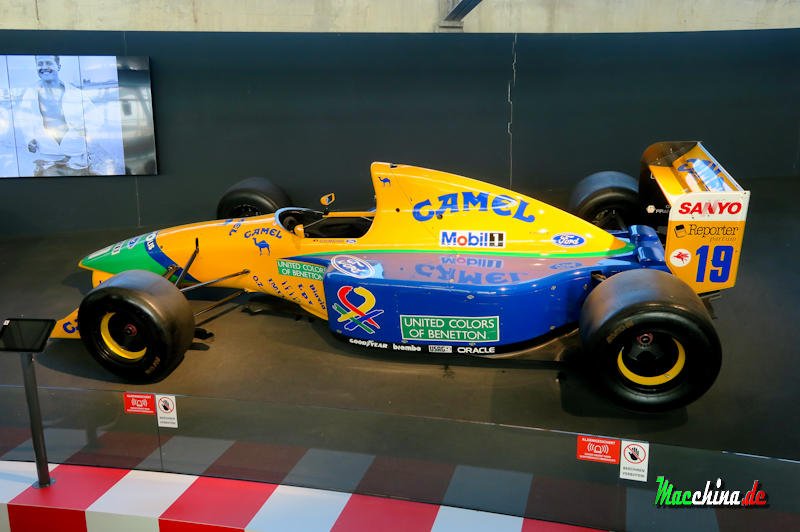 Benetton Ford B191B, Foto: Macchina.de