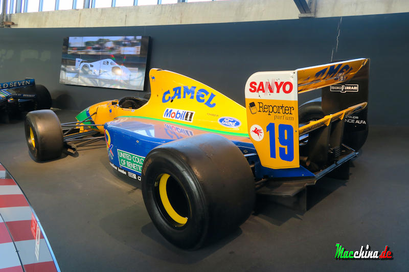 Benetton Ford B191B, Foto: Macchina.de
