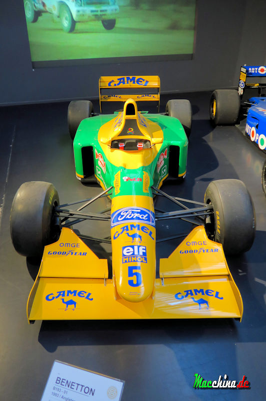 Benetton Ford B193, Foto: Macchina.de