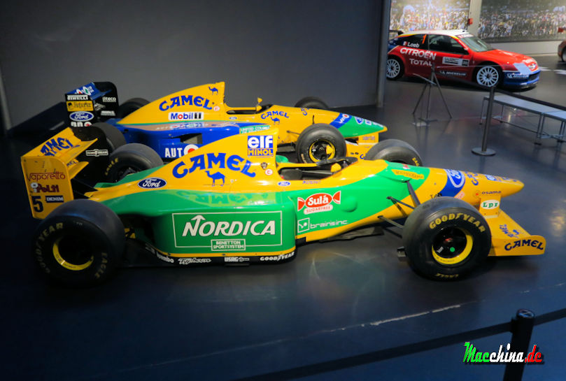 Benetton Ford B193, Foto: Macchina.de