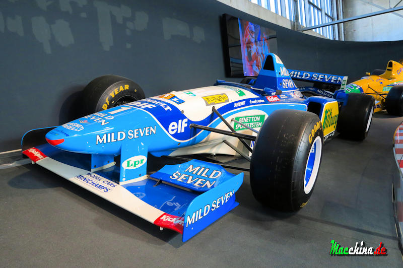 Benetton Renault B195, Foto: Macchina.de