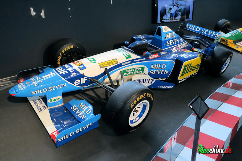 Benetton Renault B195, Foto: Macchina.de