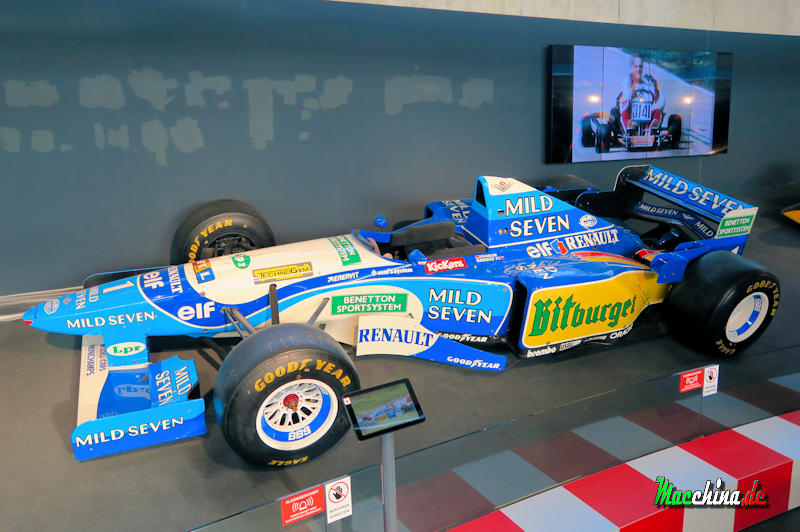 Benetton Renault B195, Foto: Macchina.de