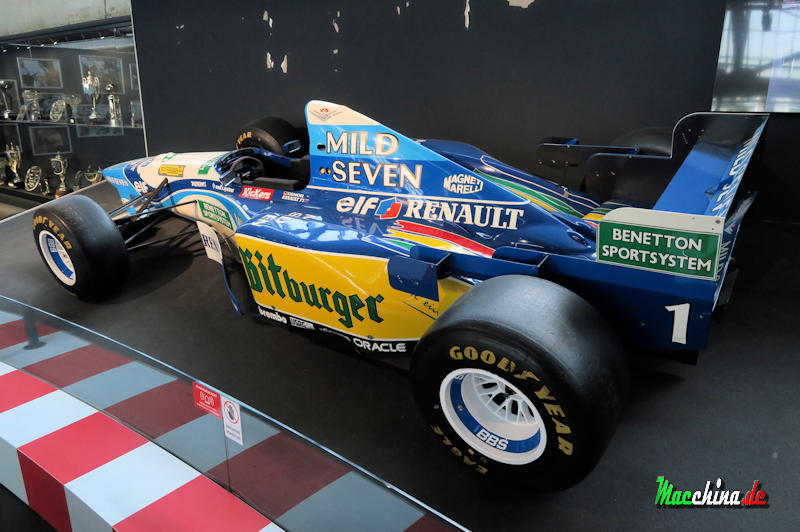 Benetton Renault B195, Foto: Macchina.de