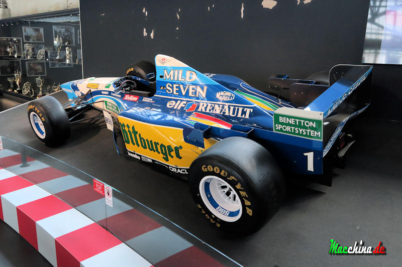Benetton Renault B195, Foto: Macchina.de