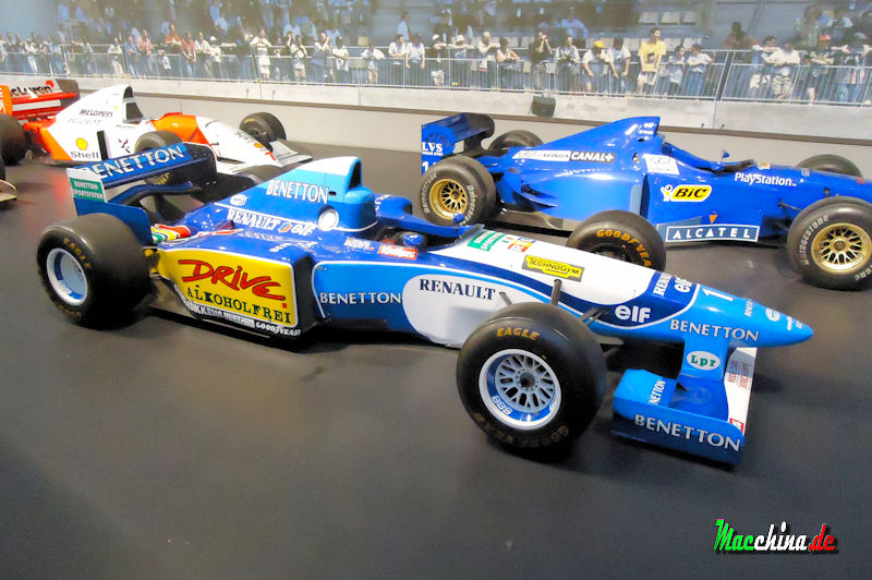 Benetton Renault B195, Foto: Macchina.de