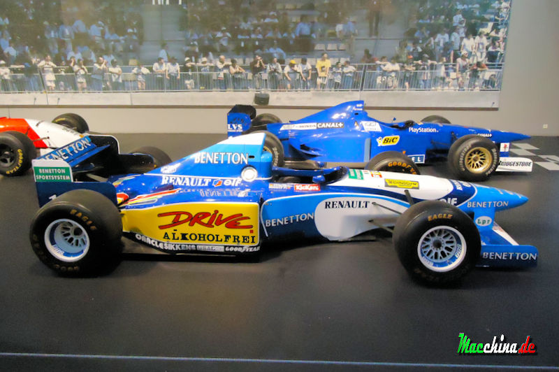 Benetton Renault B195, Foto: Macchina.de