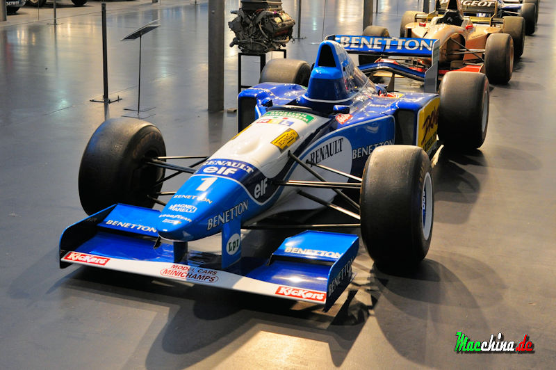 Benetton Renault B195, Foto: Macchina.de