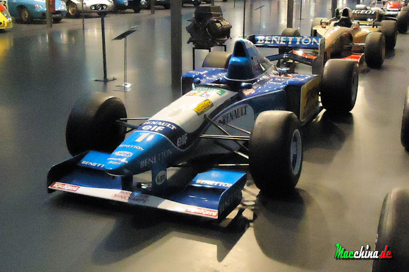 Benetton Renault B195, Foto: Macchina.de