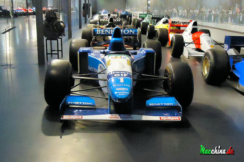 Benetton Renault B195, Foto: Macchina.de