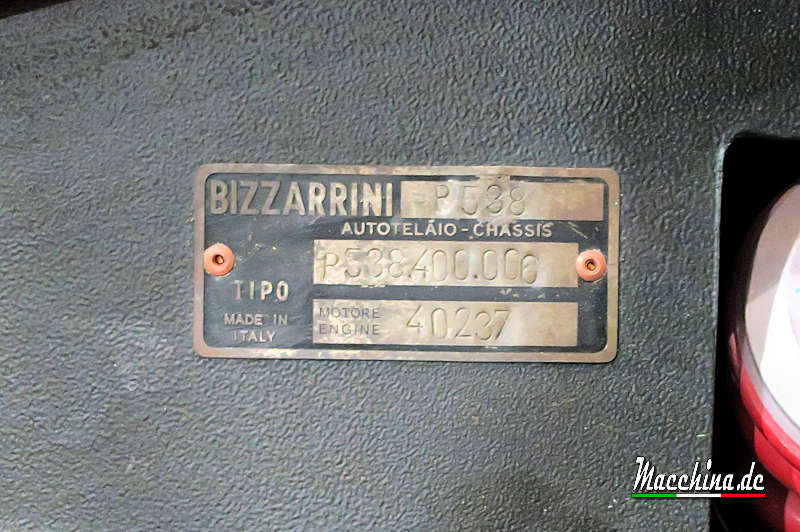 Bizzarrini P538 Spider , Foto: Macchina.de