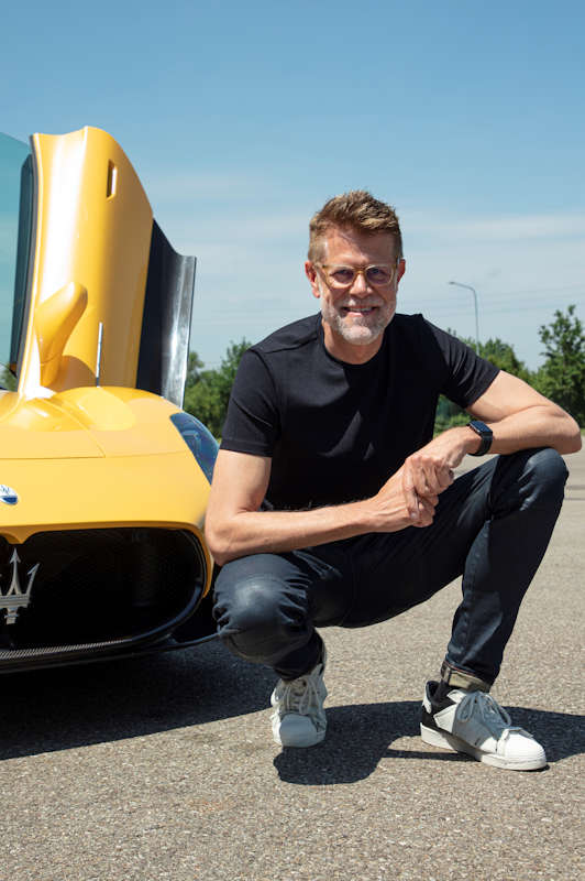 Klaus Busse mit MC20 (2021) Klaus Busse mit MC20 (2021)