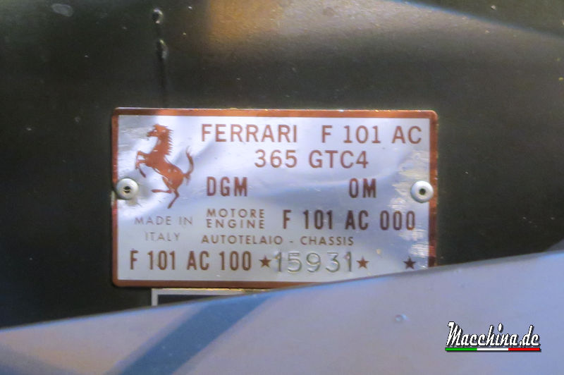 Ferrari 365 GTC 4, Foto: Macchina.de