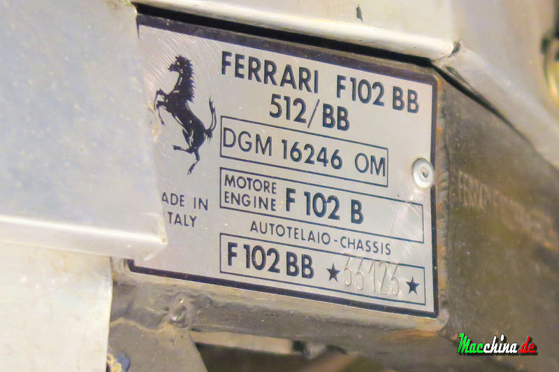 Ferrari 512 BB, Foto: Macchina.de