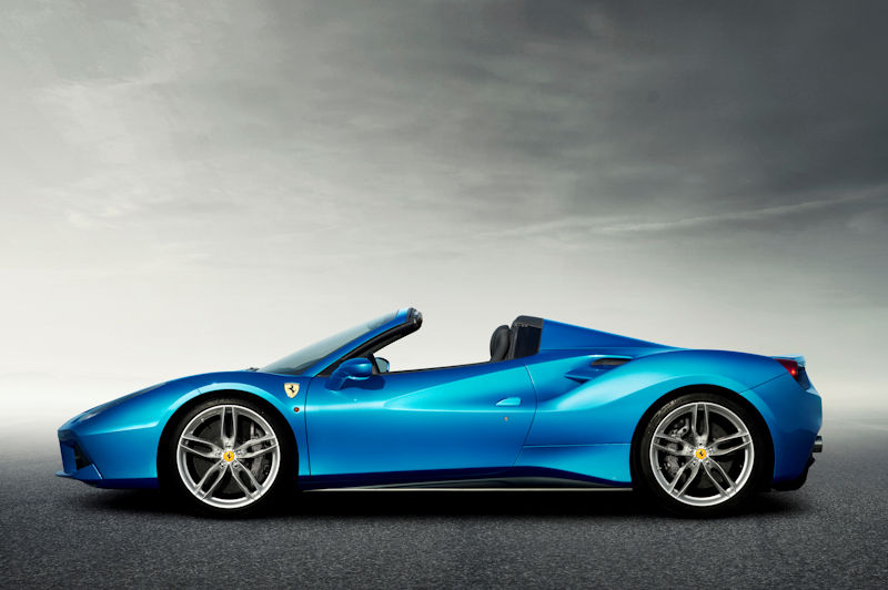 Ferrari 488 Spider, Foto : Ferrari Presse- und Öffentlichkeitsarbeit