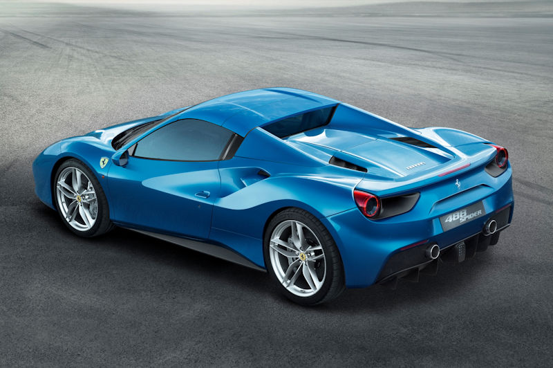 Ferrari 488 Spider, Foto : Ferrari Presse- und Öffentlichkeitsarbeit