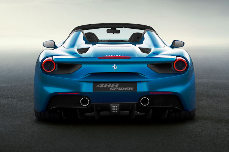Ferrari 488 Spider, Foto : Ferrari Presse- und Öffentlichkeitsarbeit
