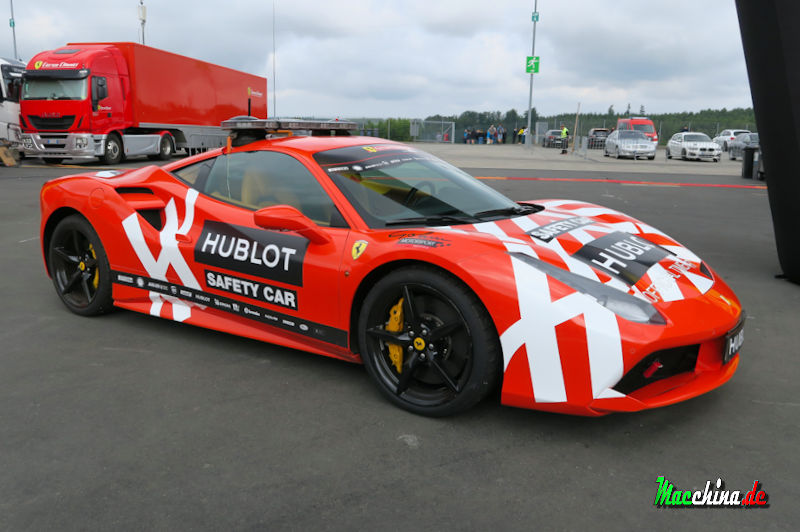 Ferrari 488 GTB - Safety Car, Foto: Macchina.de