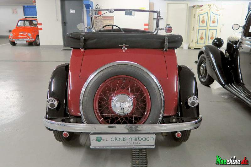 Fiat Balilla 508 Spider, Foto: Macchina.de