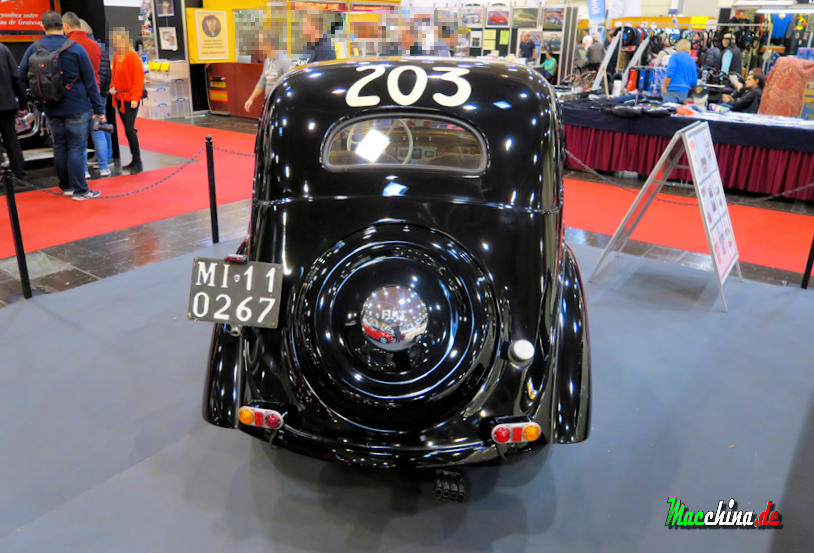 Fiat 1100A, Foto: Macchina.de