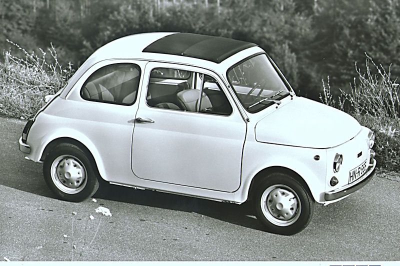 Fiat Nuova 500 F, Foto : Fiat Presse- und Öffentlichkeitsarbeit