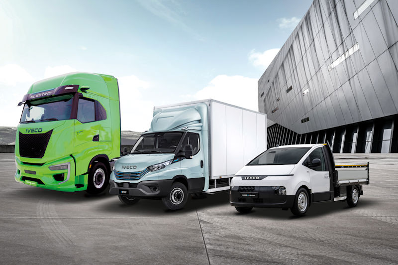 IVECO S-eWay, IVECO eDaily und IVECO eMoovy (2025) IVECO S-eWay, IVECO eDaily und IVECO eMoovy (2025)
