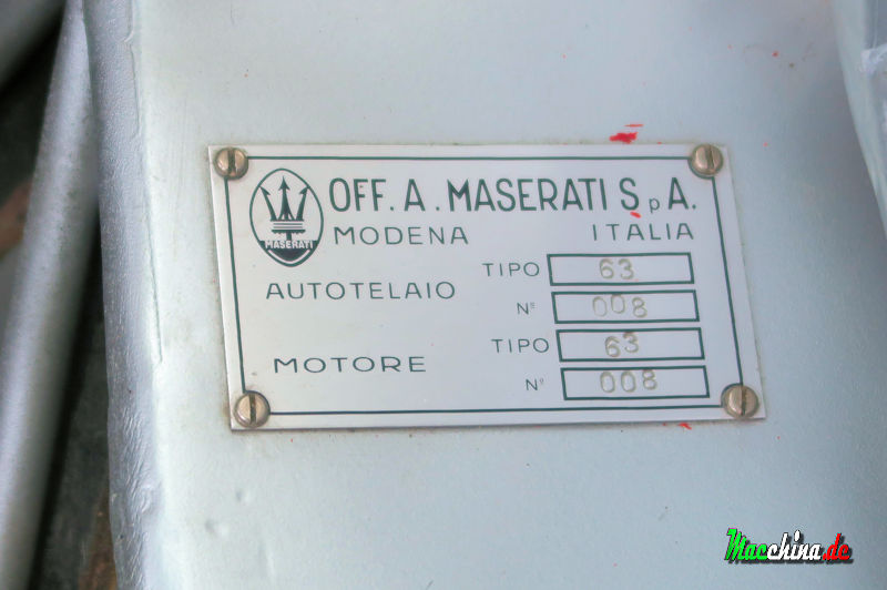 Maserati Tipo 63 (Tipo 58 V12), Foto: Macchina.de