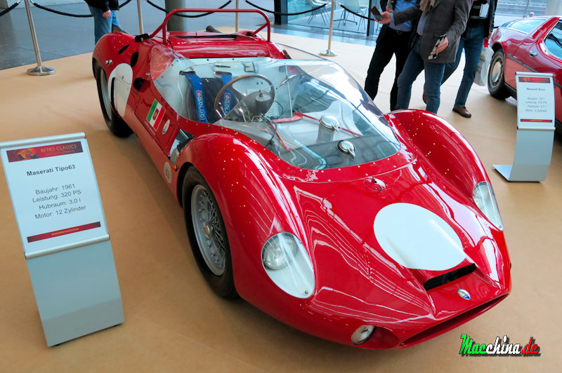 Maserati Tipo 63 (Tipo 58 V12), Foto: Macchina.de
